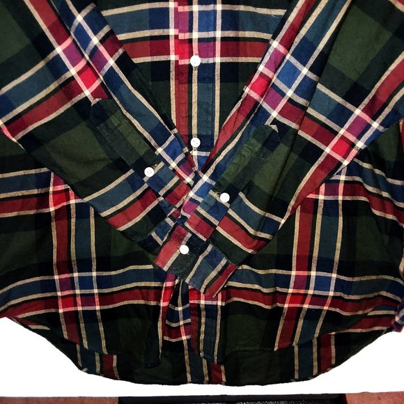 Ralph Lauren Long Sleeve Button Down Plaid Sz M - Picture 3 of 8